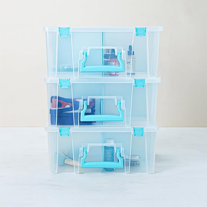 ArtBin Super Satchel Double Deep Compartment Box - Art Storage with 8 Removable Compartments, Smart Closure for Craft Supplies - Image 7