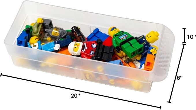 Akro-Mils 26-Drawer Plastic Drawer Storage Cabinet for Garage Organization, Bead Organizer, Building Bricks Storage, Teacher Toolbox, Makeup Organizer, 20-Inch W x 6-Inch D x 10-Inch H, 10126 Black - Image 19