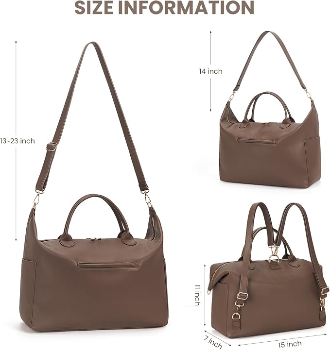 Diaper Bag Tote Convertible Vegan Leather Diaper Tote Backpack Diaper Mommy Bags Hospital Bag Work Totes - Image 5