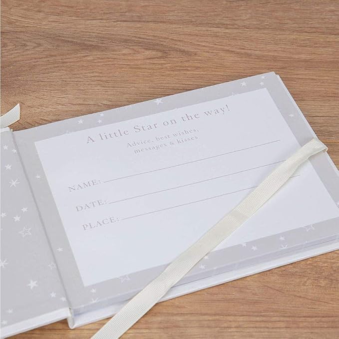 Bambino Little Star Baby Shower Guest Book - Image 5
