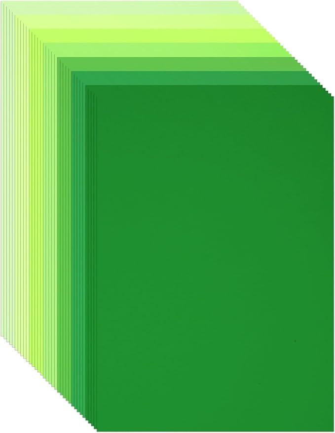 Construction Paper 8.5x11 in,70 Sheets,Set of 7 Colors 178GSM/65LB Heavyweight Construction Paper,Crafts,Arts,School Classroom Art Supplies Assorted Colors Bulk Paper by Magecubiku