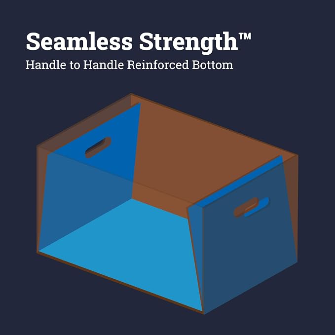 Bankers Box 30-Pack Medium-Duty File Storage Boxes, Letter/Legal, FastFold | Speed through filing with FastFold setup, sturdy stacking, reinforced handles, and dependable document protection. - Image 7