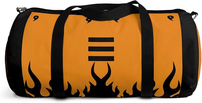 Anime Gym Bag for Women Men - Large Capacity Waterproof Workout Fitness Travel Sports Bags Fashion Street Camping ExpandaCLe Carry On Duffle Bag For Couple (Yellow Nne Tails) PTY - Image 6
