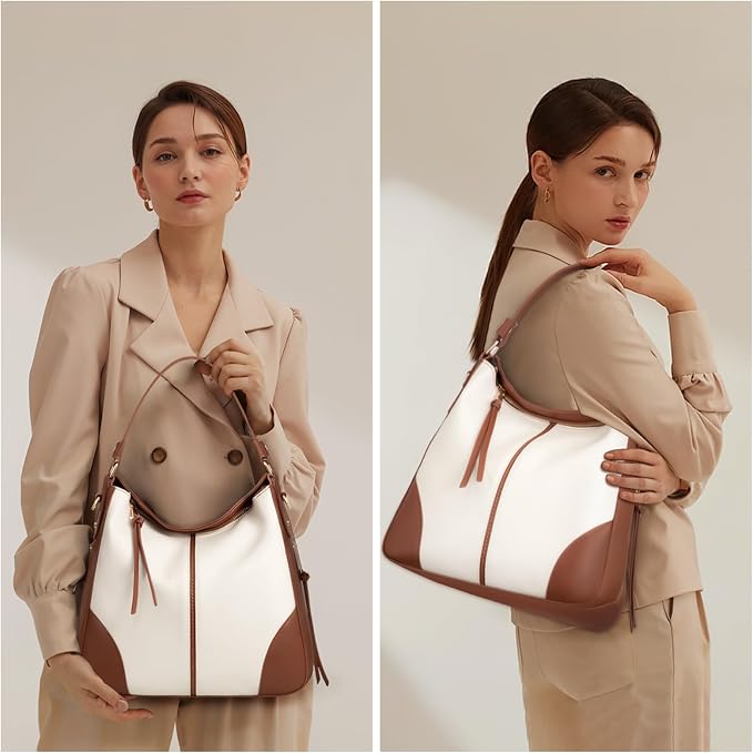 Hobo Crossbody Bag for Women, Designer Shoulder Purse Handbags - Image 2