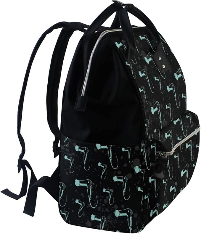 Large Capacity Baby Diaper Bag Hair Stylist Durable Multi Function Travel Backpack - Image 4