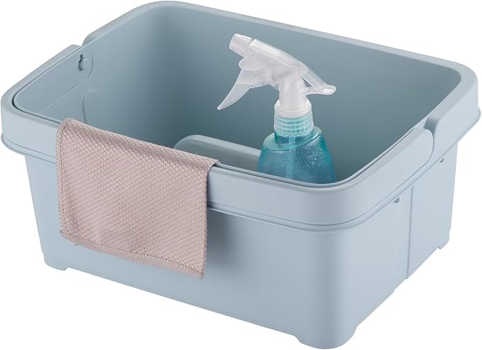 Minky Storage Caddy with Divider, 10L Capacity, Foldaway Handle, UK Made - Image 4