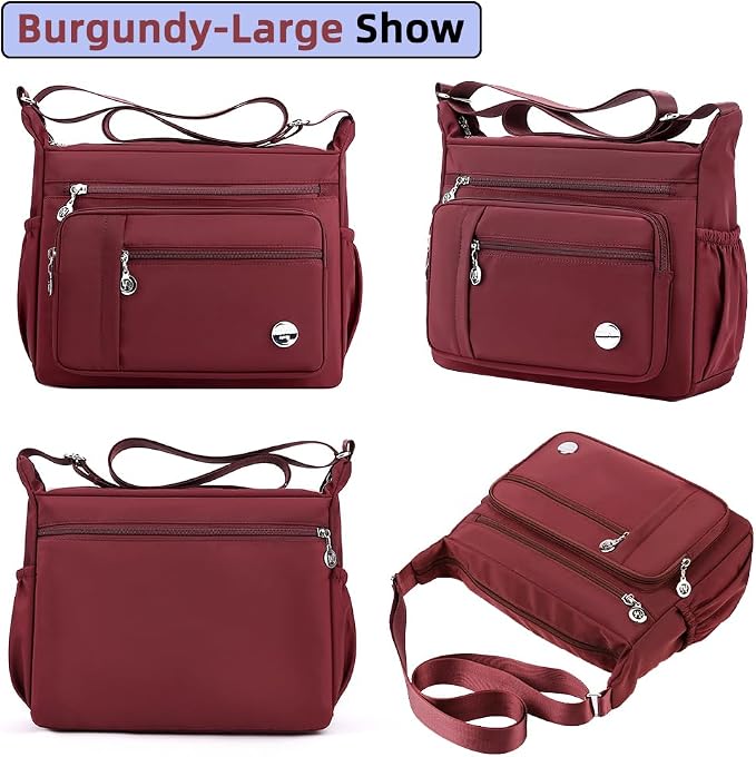 MINTEGRA Women Shoulder Handbag Roomy Multiple Pockets Bag Ladies Crossbody Purse Fashion Tote Top Handle Satchel - Image 7