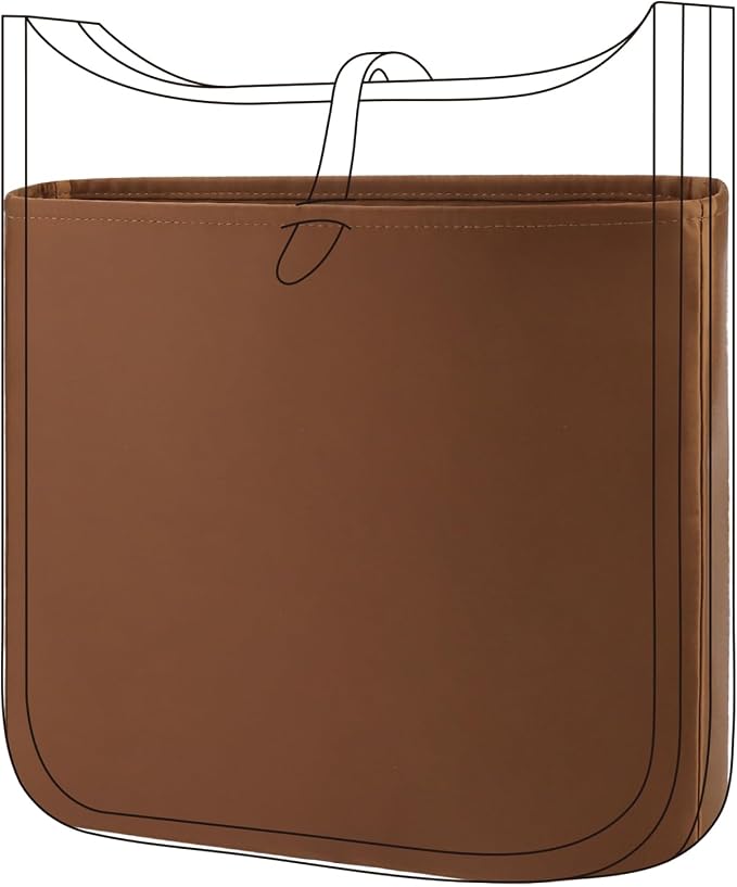 DGAZ Silky Purse Organizer Insert Fits Evelyne TPM/PM/GM/TGM Bags, Luxury Handbag & Tote Organizer, Simplicity bag organizer（Gold,TGM） - Image 4