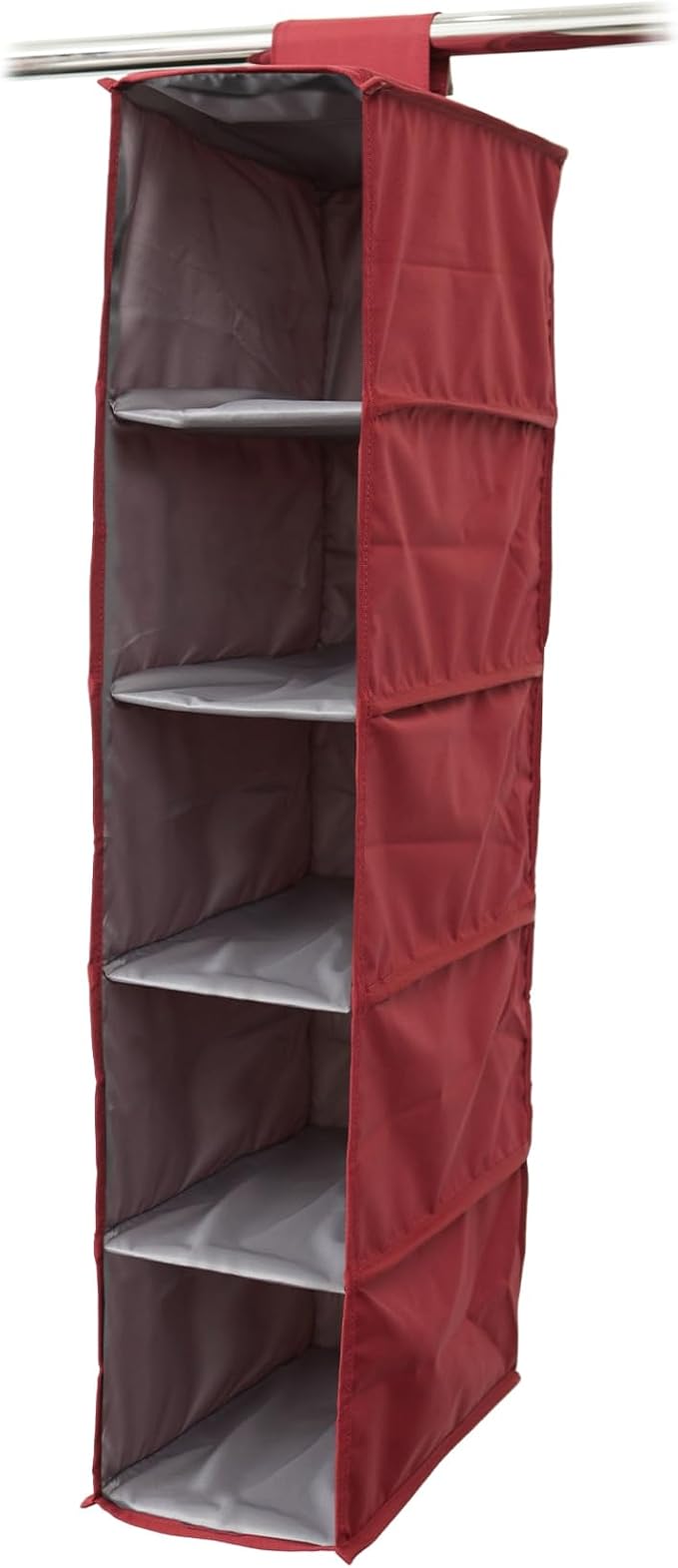 Covermates Hanging Shoe Organizer for Closet, 7" W x 13.5" D x 34" H | durable polyester construction, label window, 3-year warranty by Covermates