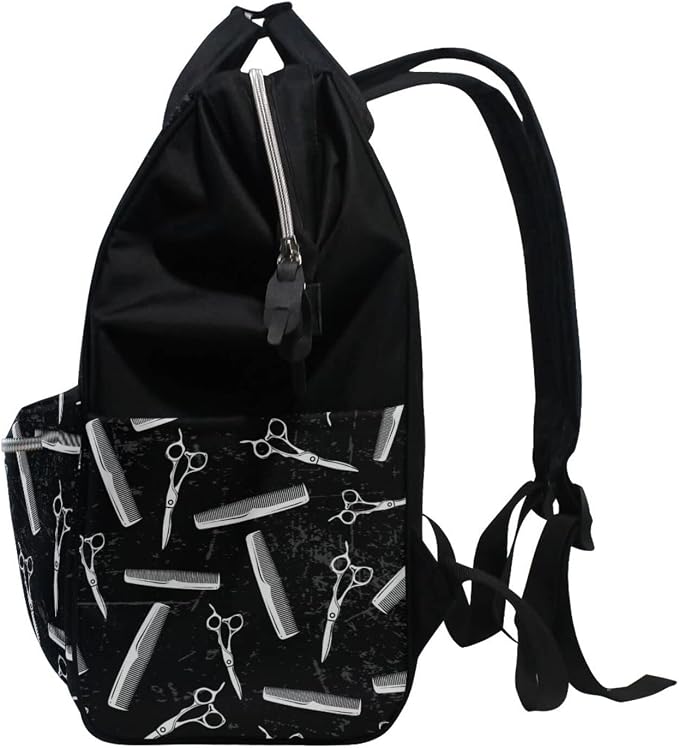 Diaper Bag Backpack, Waterproof, Large Capacity, Multi-function Travel Backpack, Hair Stylist Bag - Image 3