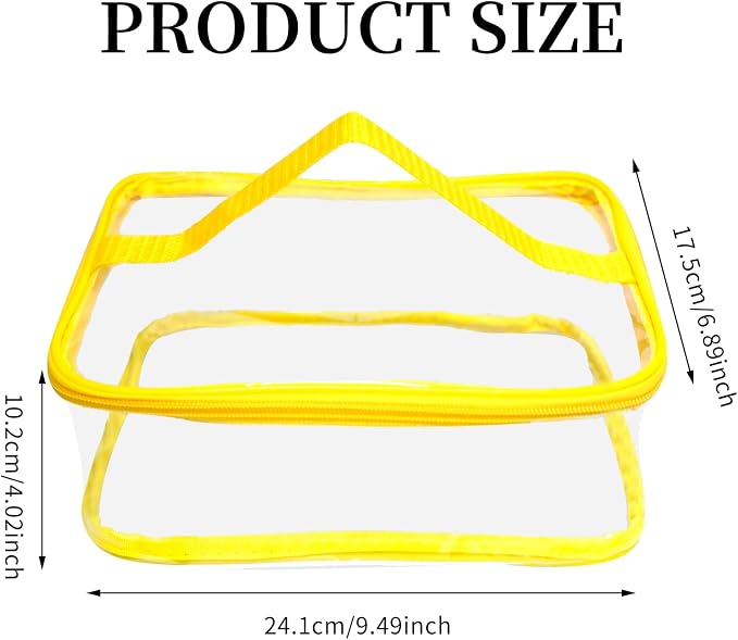 12 Packs Toy Storage Bags with Zipper PVC Waterproof Toy Bags Plastic Storage Organizer Clear Organizing for Board Games Building Blocks Puzzles Small Kids Books Classroom(Black) - Image 2