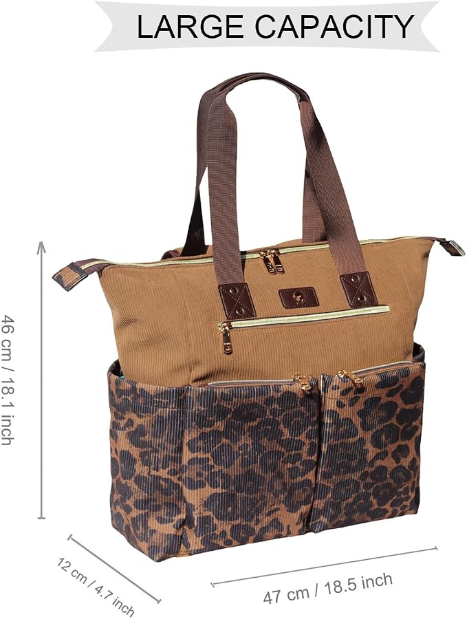 Diaper Tote Bag Totepack Backpack 2 in 1 for Women Multifunctional Large Capacity with Insulated Pockets Travel | Multifunctional - Image 2