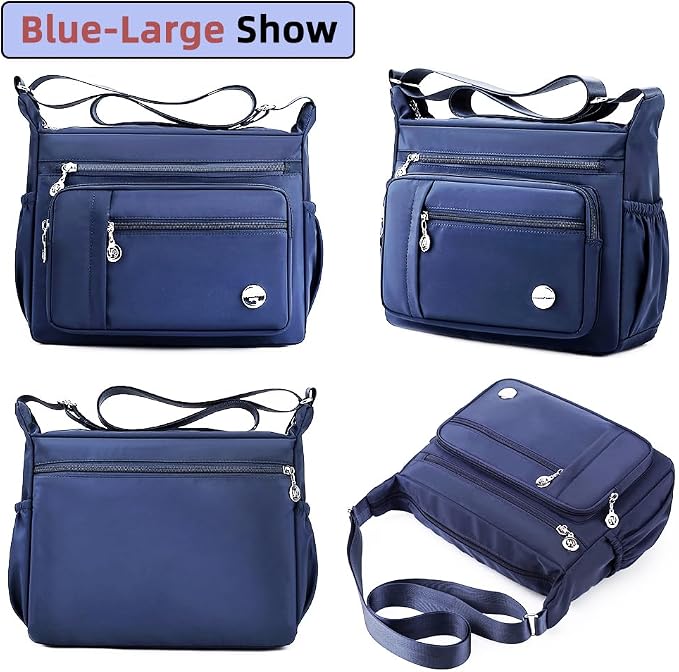 MINTEGRA Women Shoulder Handbag Roomy Multiple Pockets Bag Ladies Crossbody Purse Fashion Tote Top Handle Satchel - Image 7