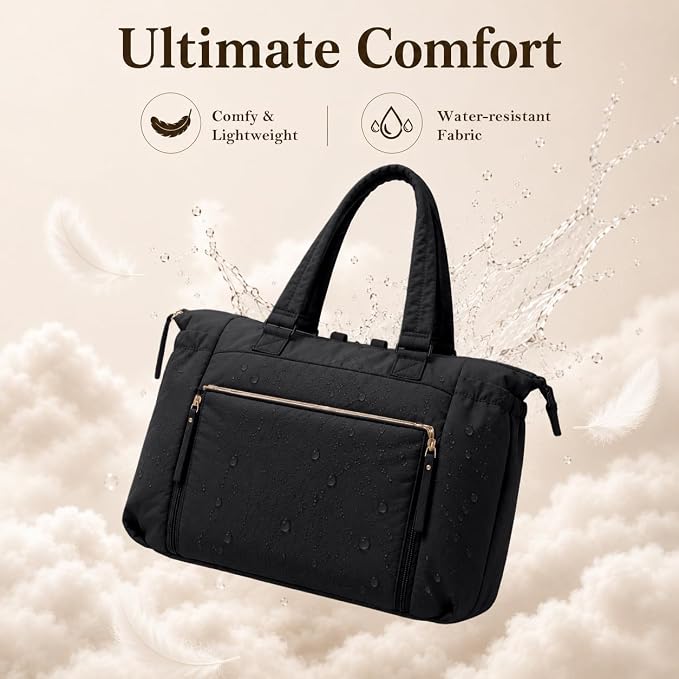 MOMINSIDE Diaper Bag Tote with Changing Station Convertible Diaper Bag Backpack Tote pañaleras para bebe Large Baby Bag, Hospital Bag Mommy Bag Travel Diaper Bag for Mom, 16 Pockets, Black - Image 4