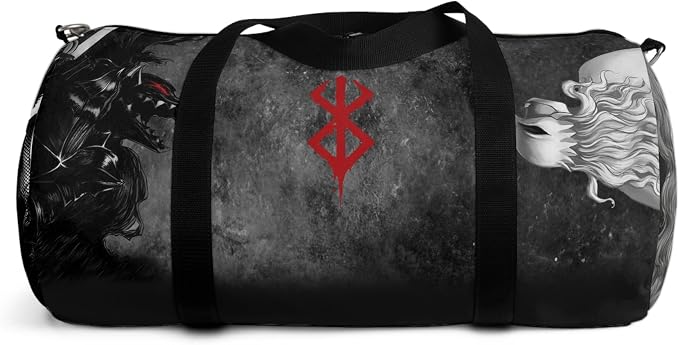 Anime Gym Bag for Women Men - Large Capacity Waterproof Workout Fitness Travel Sports Bags Fashion Street Camping Expandable Carry On Duffle Bag For Couple (brsk) - Image 6