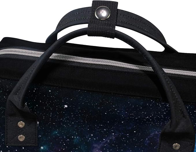 Large Capacity Baby Diaper Bag Galaxy Planet Durable Multi Function Travel Backpack - Image 5