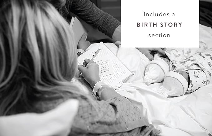 A Complete Childhood History: From Pregnancy to 18 Years Old (Aloe Green, Leatherette) | Baby Book and Pregnancy Journal | Baby Memory Book - Image 7
