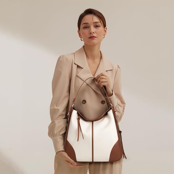 Hobo Crossbody Bag for Women, Designer Shoulder Purse Handbags - Image 3