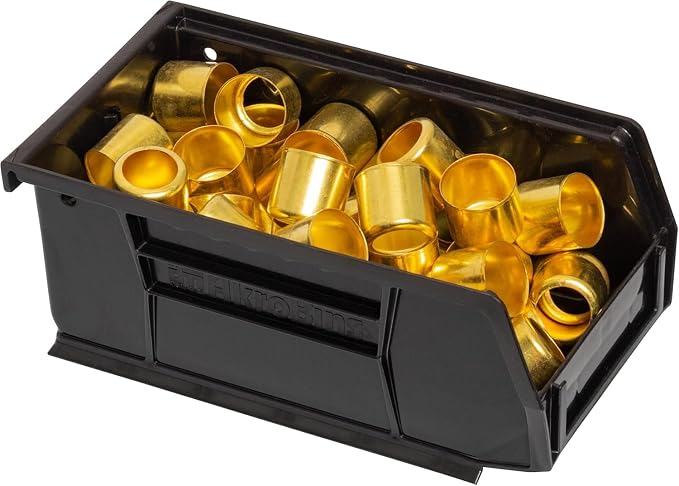 Akro-Mils 30220 AkroBins Plastic Storage Bins, 7"x4"x3", Black, 24-Pack | Space-Saving Stackable Bins for Garage, Pantry, Craft Organization - Image 12
