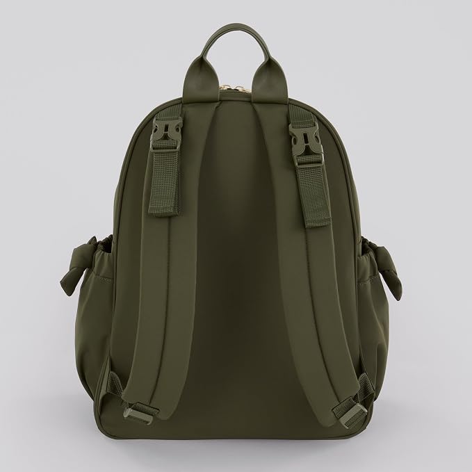 Motherhood Gathered Pocket Backpack Diaper Bag with Stroller Straps - Image 3