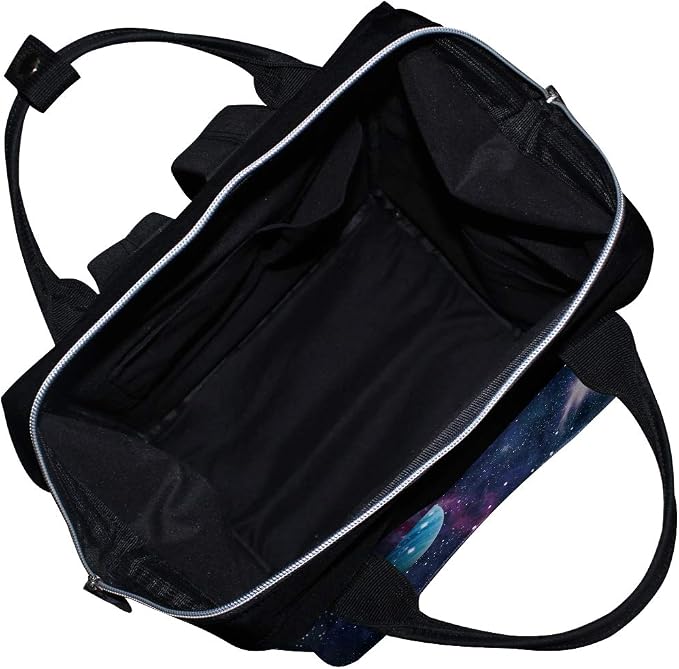 Large Capacity Baby Diaper Bag Galaxy Planet Durable Multi Function Travel Backpack - Image 7