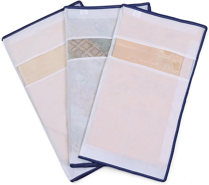 Astro 173-14 Obi Storage Bag, 3-Way Opening, Kimono Storage Case, Yukata, Kimono Storage Bag, Breathable, Non-woven Fabric, Dust and Dirt Guard, Transparent Window, Nagoya Obi, Half-width Obi, by ASTROSTORAGE