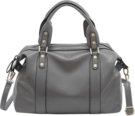 Handbags and Purses for women Vegan Leather Tote Bag for Women Satchel Shoulder Bags Travel Purse with Compartments by MCUVAEC