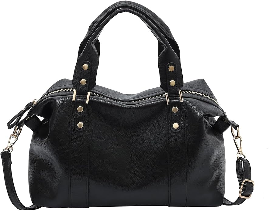 Handbags and Purses for women Vegan Leather Tote Bag for Women Satchel Shoulder Bags Travel Purse with Compartments by MCUVAEC