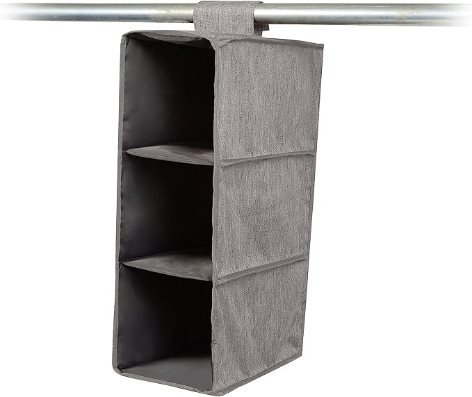 Covermates Hanging Shoe Organizer for Closet, 7" W x 13.5" D x 20.75" H | durable polyester construction, label window, 3-year warranty by Covermates