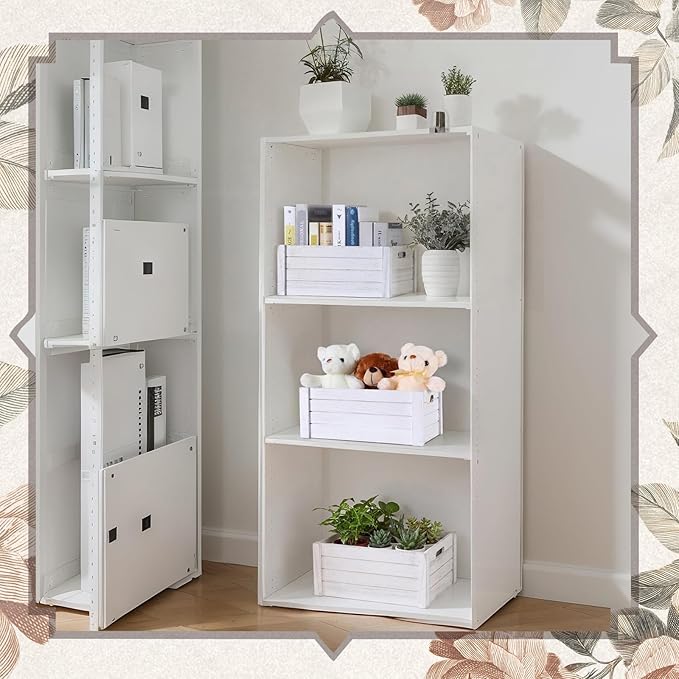 AceOrbit 6 Pcs Decorative Wood Crates for Storage Display 6 Size Rustic Nesting Crates with Handle Farmhouse Wooden Container Boxes for Wedding Bride Shower Party Market Farmers Decor(Vinage White) - Image 5
