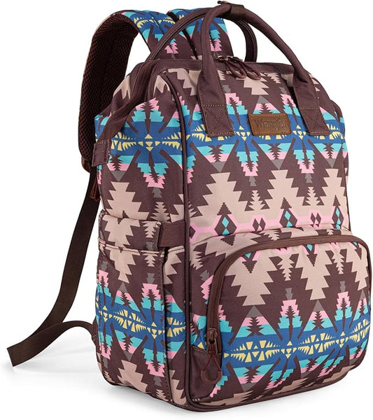 Wrangler Callie Diaper Bag Backpack with Stroller Straps Multifunction Baby Travel Bag WG2210-9110CF by Wrangler%C2%AE