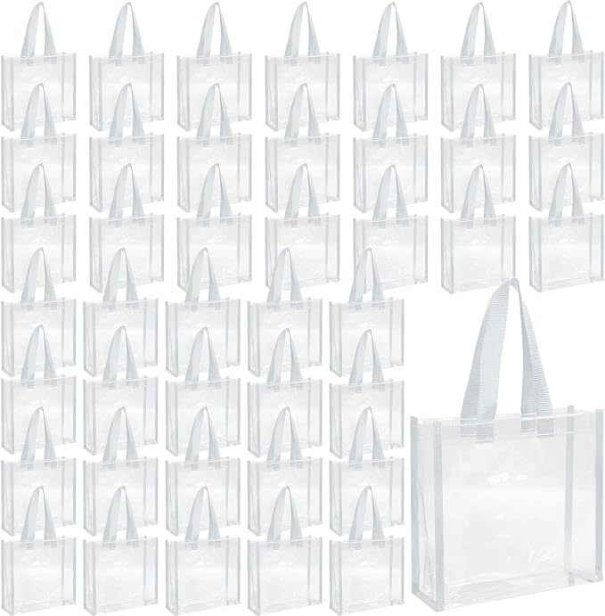 Eccliy Clear Tote Bag Stadium Approved with Handles by Eccliy