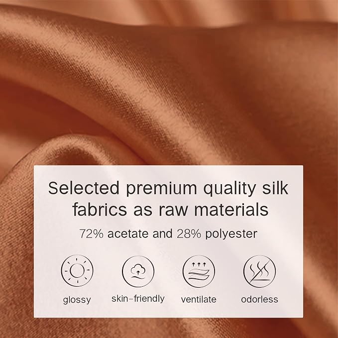 Fits for Brikin Bag Insert Organizer For Hermes(30 R,Gold) | Premium Silk Material,Smooth Touch,Lightweight,zipper,protect from scratches & stains,multiple pockets,keychain,waterproof - Image 3