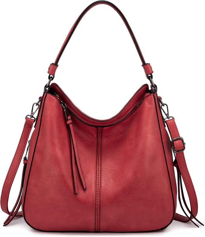 Hobo Crossbody Bag for Women, Designer Shoulder Purse Handbags by Realer