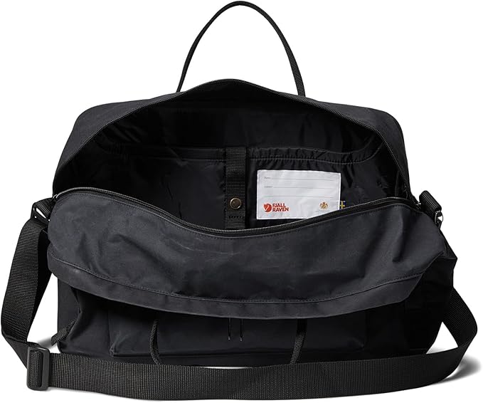 Fjallraven Kanken Weekender Bag, Large Travel Tote and Duffel for Overnight and Everyday Carry, Black - Image 3