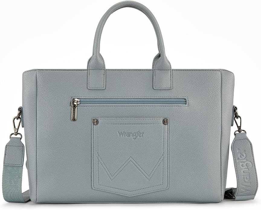 Wrangler Work Tote Bag for Men and Women Business Teacher Bag Large Capacity Briefcase Handbag with Adjustable Strap - Image 5