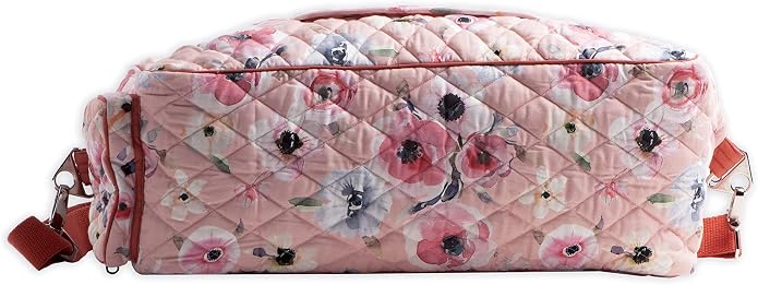 Maison d' Hermine Weekender Bags for Women Cotton Quilted Duffel Overnight Luggage Weekend Bag for Men Gym Gifts Travel | Overnight Luggage Weekend Bag for Men Gym Sports Gifts Duffle bag Business Travellers Trip Spring Summer - Image 9