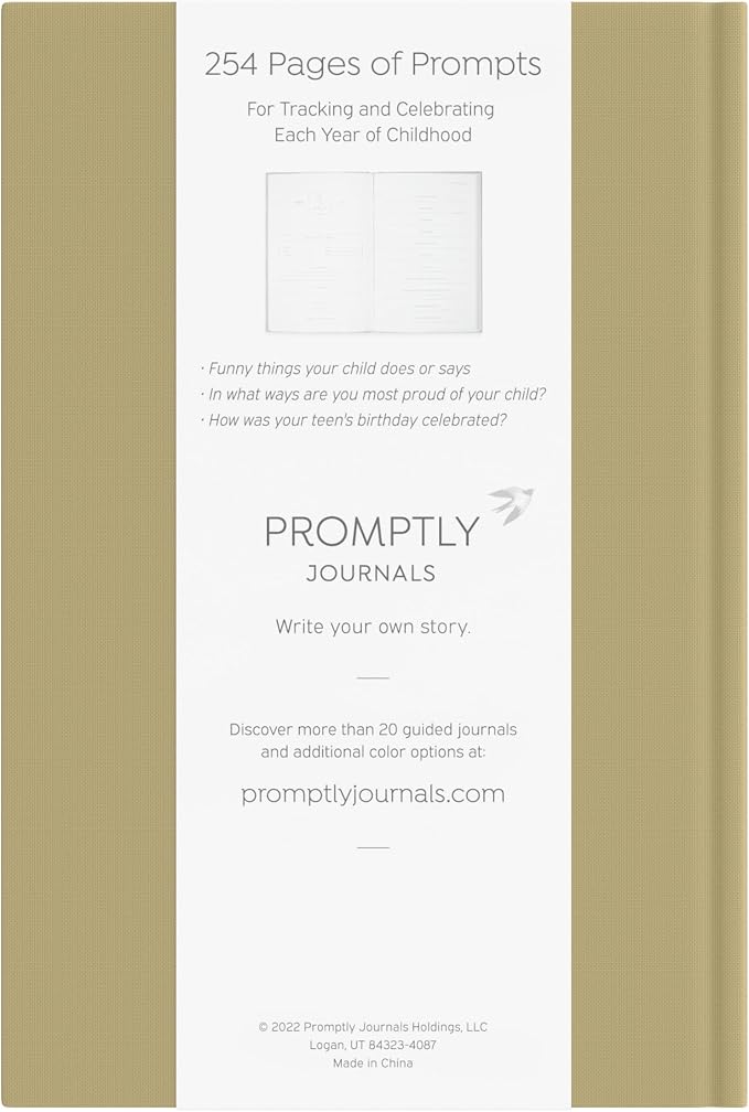 A Complete Childhood History: From Pregnancy to 18 Years Old (Sage Green, Linen) | Baby Book and Pregnancy Journal | Baby Memory Book - Image 2