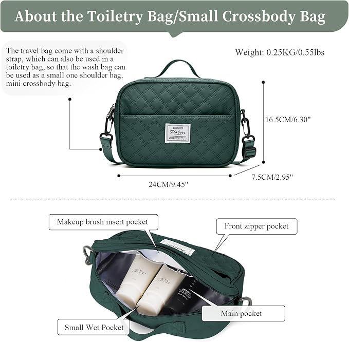 Weekender Bags for Women, Travel Duffel Bag with Shoes Compartment | Overnight Bag with Toiletry Bag, Carry on Personal Item Bag for Travel Business Trips Sport Hospital,Grid Travel Bag Set - Image 4