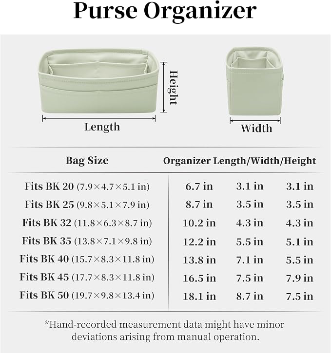 Satin Purse Organizer for Birkin 25, Gris Neve | Retourne Style, Tailored Fit, Multiple Pockets, Lightweight Satin, Ideal for Travel, Shopping, and Daily Use - Image 7