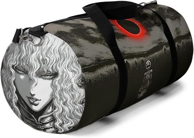 Anime Gym Bag for Women Men - Large Capacity Waterproof Workout Fitness Travel Sports Bags Fashion Street Camping Expandable Carry On Duffle Bag For Couple (brsk) - Image 2