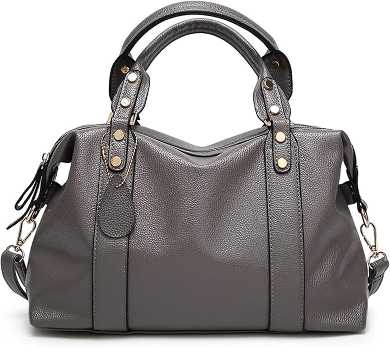Handbags and Purses for women Vegan Leather Tote Bag for Women Satchel Shoulder Bags Travel Purse with Compartments by MCUVAEC