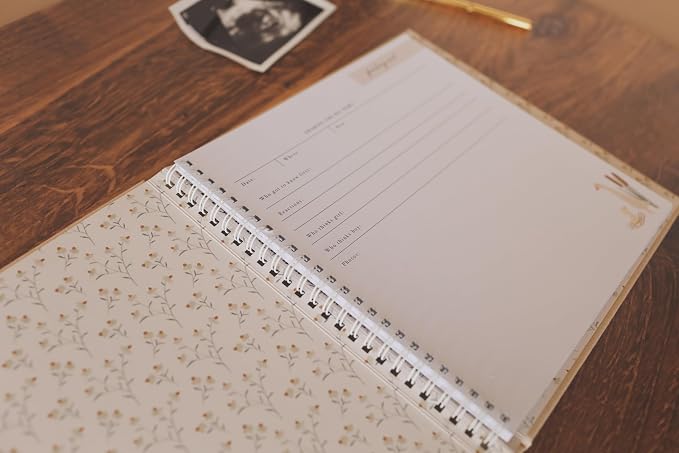 Lucy Darling Pregnancy Journal & Memory Book Moss Green, Mom & Baby Diary, Pregnancy Must Haves for Expecting First Time & Experienced Moms, Maternity Milestone Gifts, Premium Baby Book Keepsake - Image 3