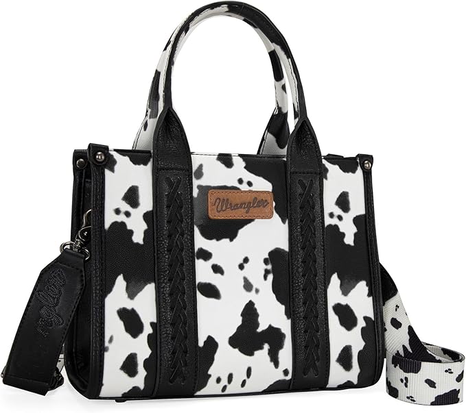 Montana West × Wrangler Tote Bag for Women Western Cow Print Purse Designer Top Handle Handbags by THEOFFICIALMONTANAWEST