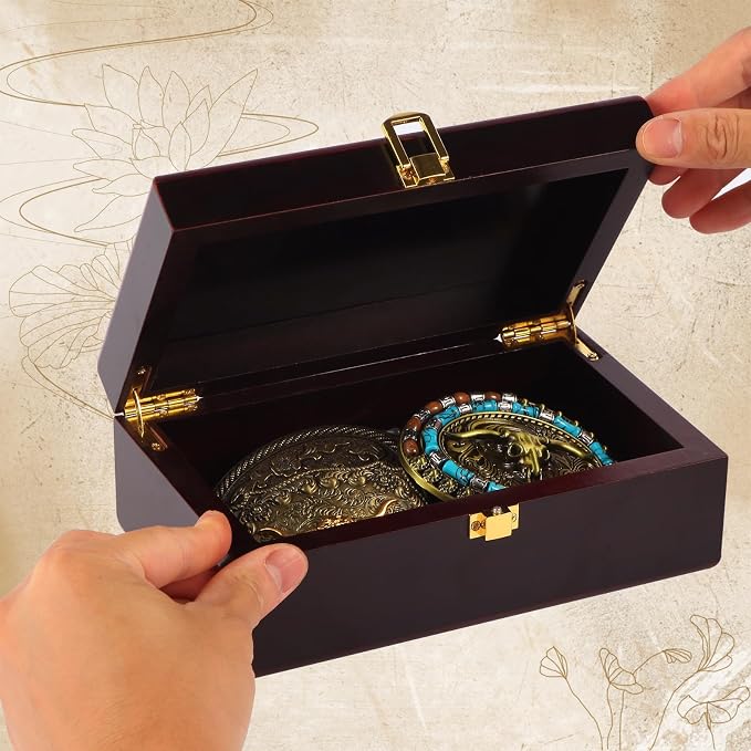 Tree of Life Wooden keepsake Box - Wooden Decorative Boxes with Lids - Wood Decorative Storage Boxes with Lids - Memorial Box (Tree of Life Black, Small) - Image 6