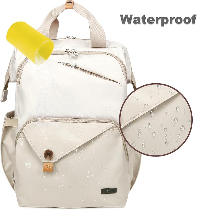 Hap Tim Baby Diaper Bag for Boys Girls, Large Backpack Diaper Bags with Double Compartments, Baby Registry Search Shower Gifts Stuff Newborn Must Haves（7340-KK） - Image 5