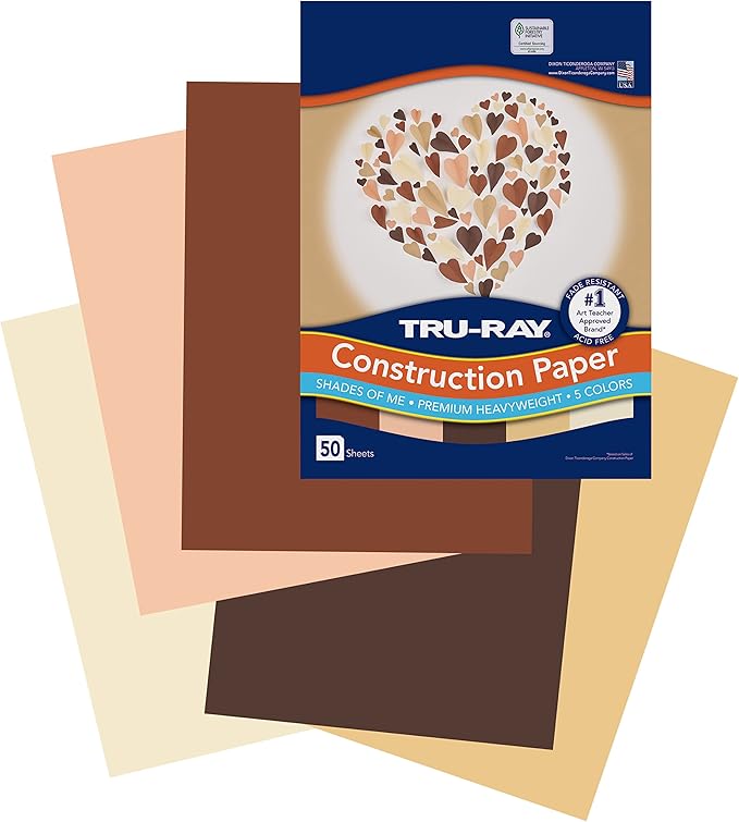 Tru-Ray Shades of Me Construction Paper 9x12 - Image 3
