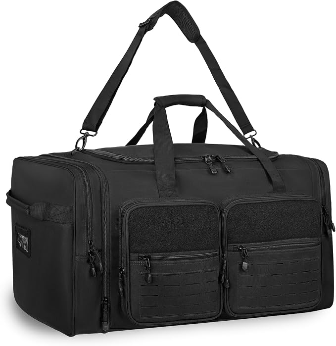Extra Large Duffle Bag for Travel,130L Tactical Travel Duffle Bag with Shoe Compartment, Waterproof Weekender Overnight Bag by GoloniYourStyleYourRule