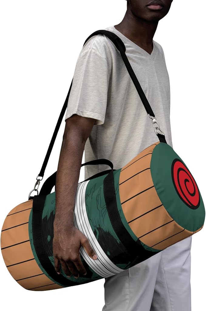 Anime Gym Bag for Women Men - Large Capacity Waterproof Workout Fitness Travel Sports Bags Fashion Street Camping Expandable Carry On Duffle Bag For Couple (Green Lee) PTY - Image 2