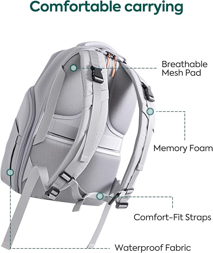 Babelio Grid Wizard Diaper Bag Backpack - Image 5